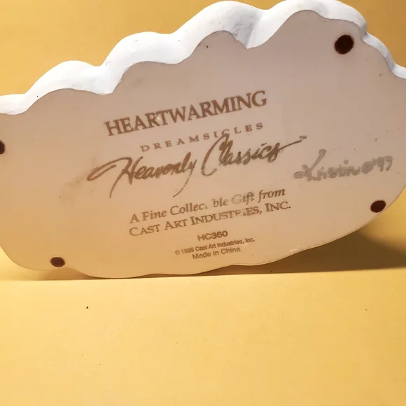Vintage DREAMSICLES Heartwarming Heavenly Hearts Classics Cherub & Angel Cast - Picture 4 of 4
